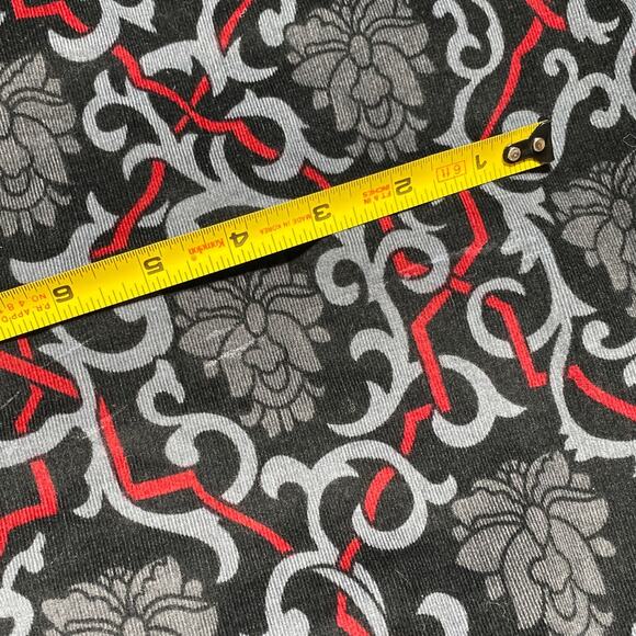 Charter Club  Size Large Button Up Floral Pocket Lined Sweater Damask Tapestry - Picture 12 of 13